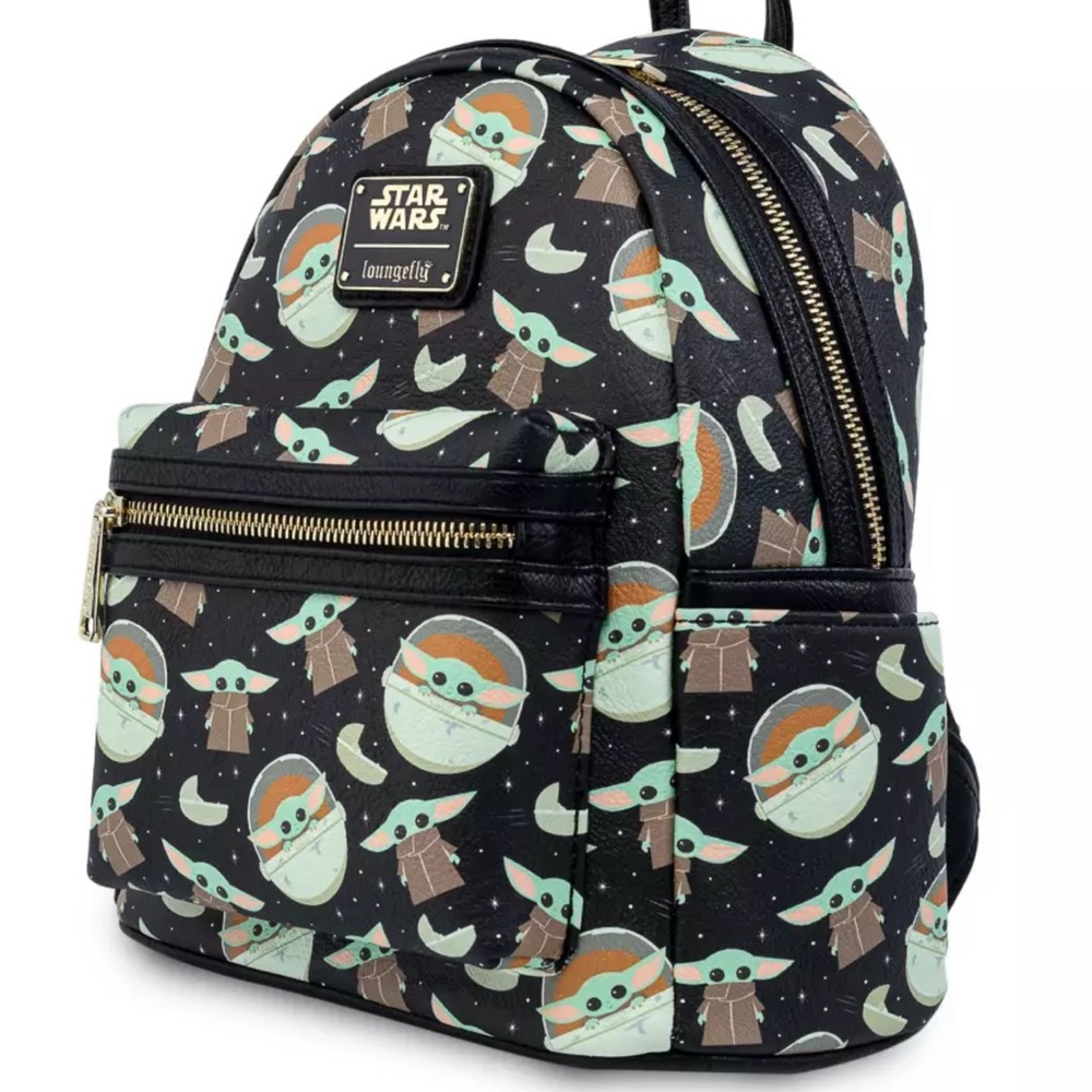 Loungefly Grogu Star Wars Baby Yoda Mini Backpack Disney The Mandalorian